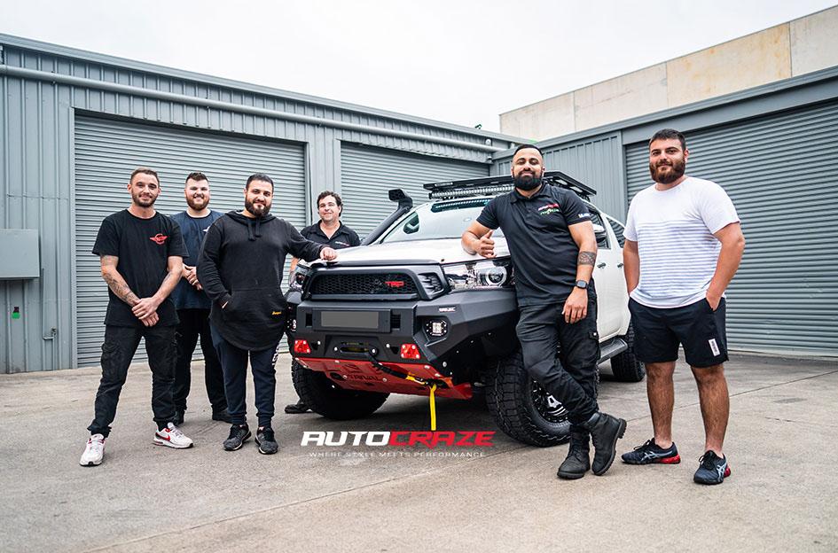 TOYOTA HILUX N80 4WD ZEPHYR MATTE BLACK